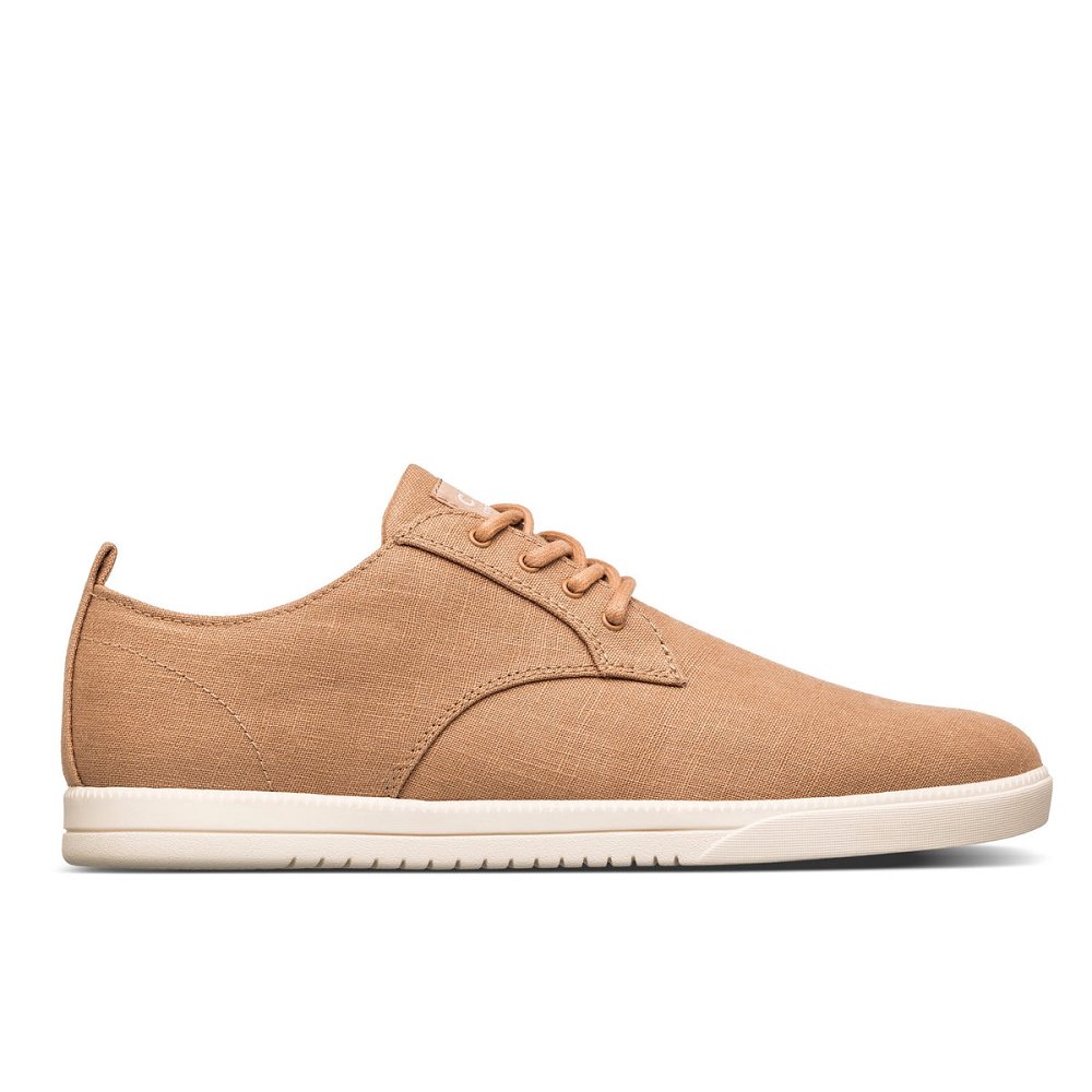 CLAE ELLINGTON TEXTILE Shoes Mens USA837-O56 In Doe Hemp